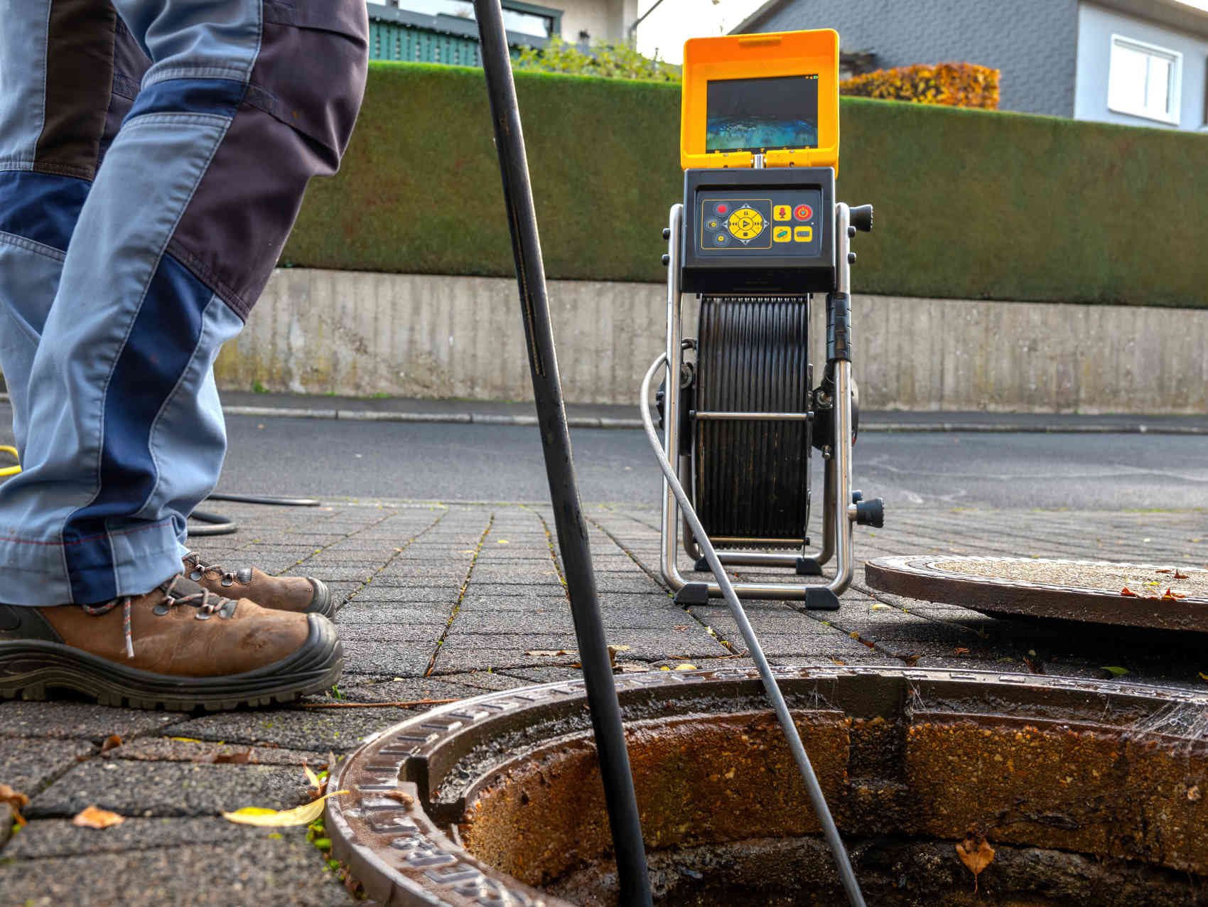 inspection par caméra détecter problème