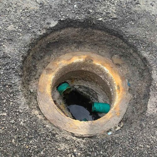 Nettoyage drain d'égout